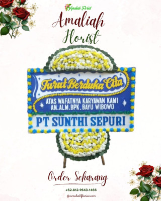 Papan Bunga Duka di Sihapas Barumun