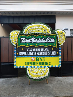 Papan Bunga Duka di Sihapas Barumun