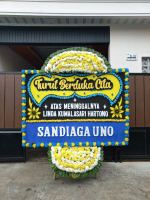 Papan Bunga Duka di Sihapas Barumun